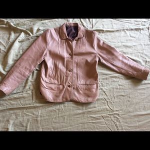 Vintage Leather Jacket - flat pit to pit: 18”